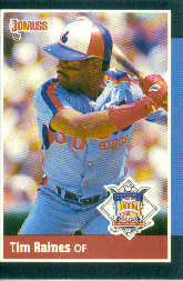 1988 Donruss All-Stars Baseball Cards  057      Tim Raines